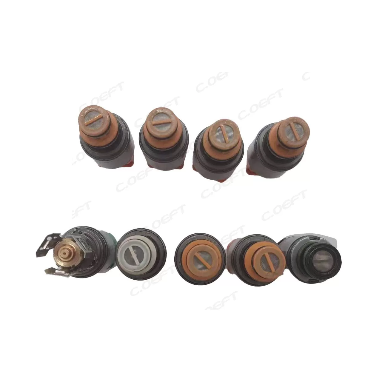 Remanufactured High Quality Transmission Solenoid Set Gearbox Valve Kit 8HP55 9PCS/SET for BMW