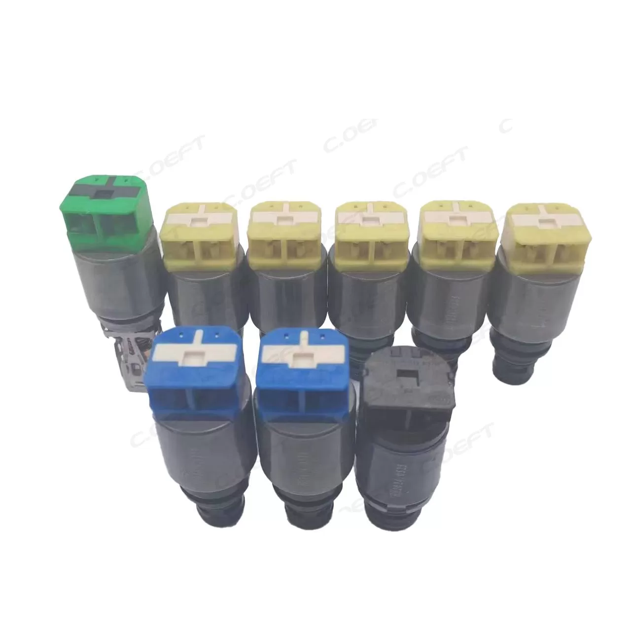 Remanufactured High Quality Transmission Solenoid Set Gearbox Valve Kit 8HP65 9PCS/SET for BMW