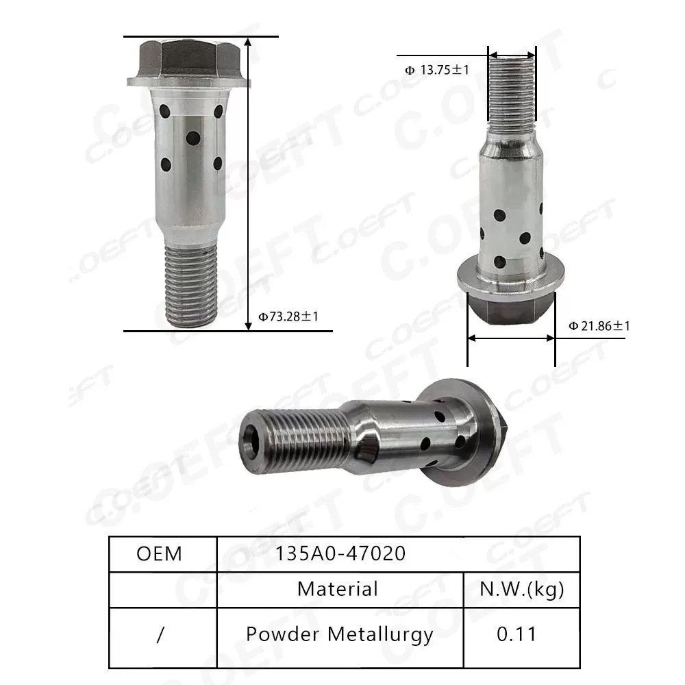 For LEXUS New Auto Parts Engine Oil Control Variable Valve Timing VVT Solenoid Solenoid Valve 135A0-47020