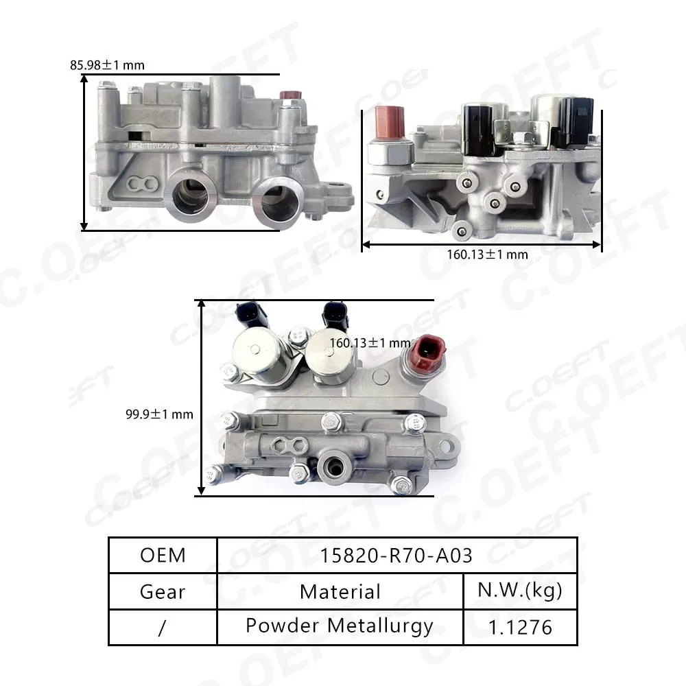 For Honda Accord Engine Oil Control New Auto Parts Variable Valve Timing VVT Solenoid 15820-R70-A03