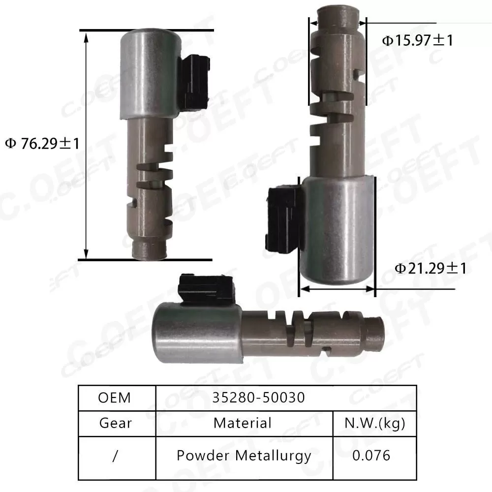 Refurbished Auto Parts Transmission Control Solenoid Valve Transmission Parts 35280-50030 for Toyota