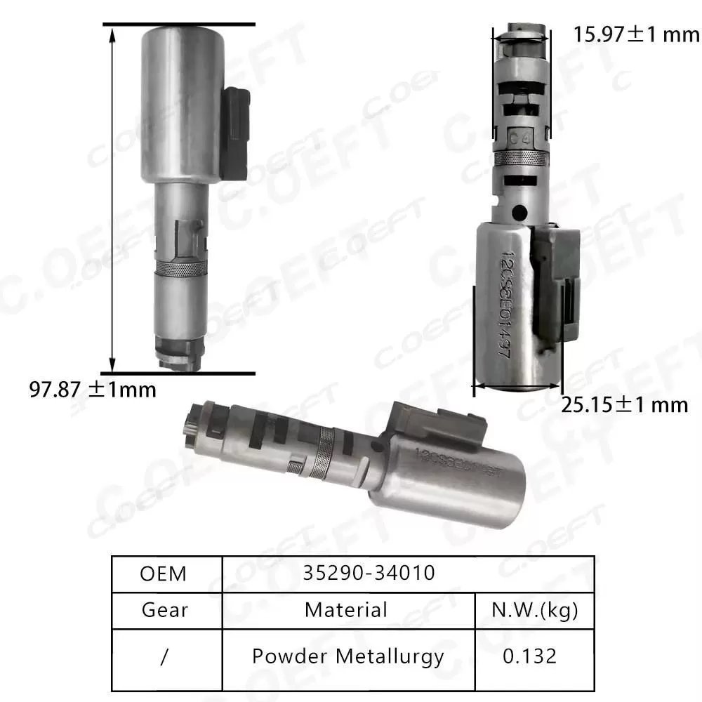 Wholesale Factory Refurbished Transmission Control Solenoid Valve 35290-34010 Fits Hilux and Prius for Toyota Models