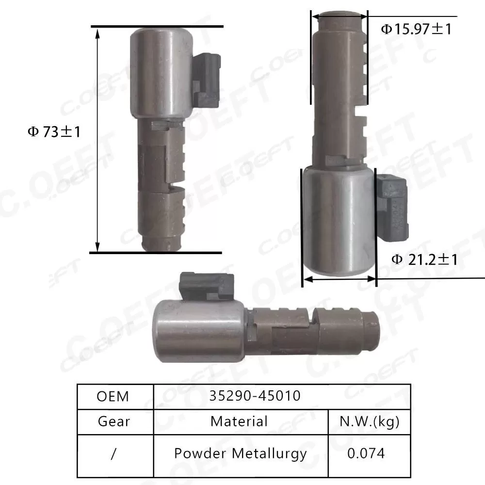 Factory-Rebuilt 35290-45010 Transmission Shift Solenoid Parts New Condition Wholesale for Toyota Lexus Vehicles