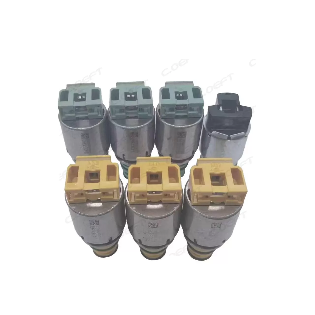 Refabrication High Quality Gearbox Valve Kit Transmission Shift Solenoid Transmission Valve 7PCS/SET New 6AT for Datong
