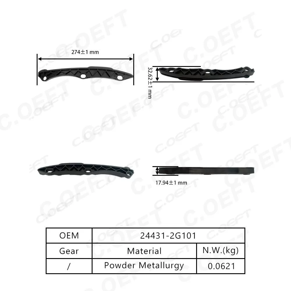 For Hyundai Timing Chain Kit 24431-2G101