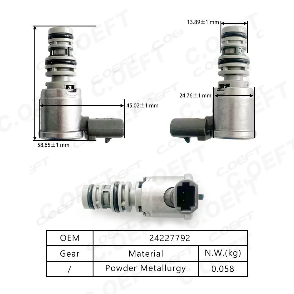 High Quality 24227792 for GM Transmission Solenoid Valve Refabricated Gear Boxes Product