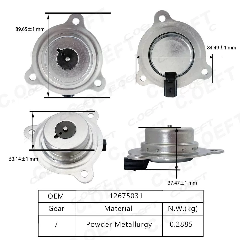 For GM New Factory Wholesale Engine Oil Control Variable Valve Timing VVT Solenoid 12675031 12623906