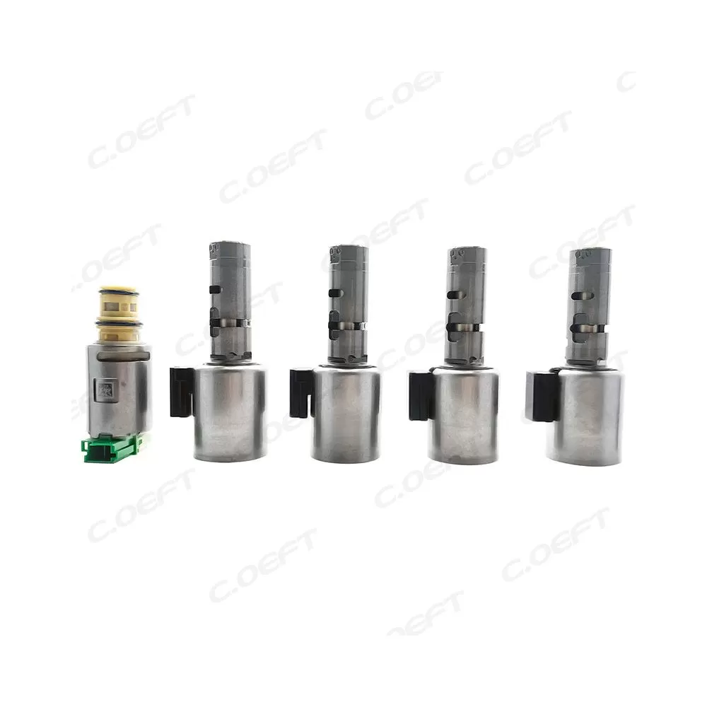 High Quality 5PCS/SET DCT255 Transmission Solenoid Valve New Generation Gear Boxes for Geely Vehicle