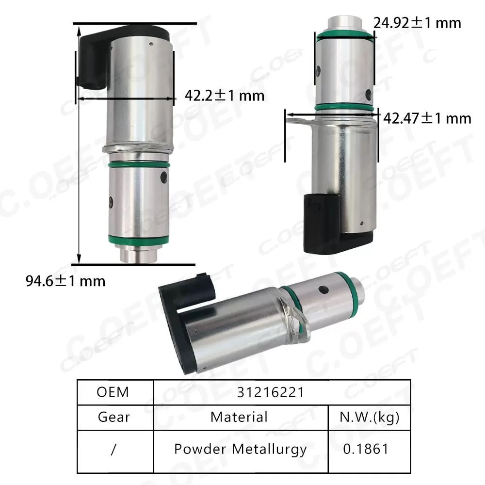 For Volvo T5 Engine Automatic Camshaft Position Actuator Solenoid Valve New 31216221 Engine Timing Oil Control Valve