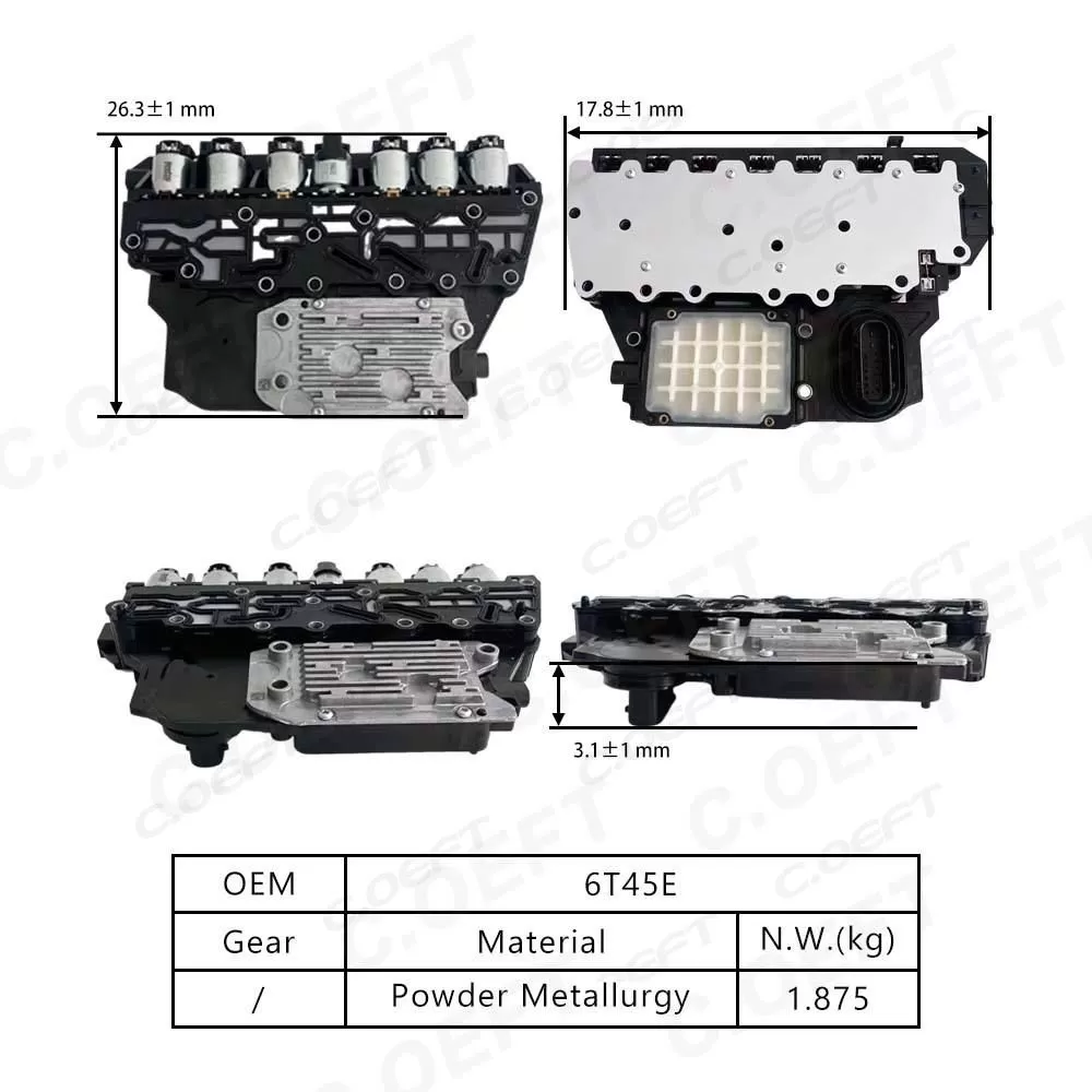 High Quality 6T45E Transmission Control Unit (TCU TCM) for Buick Regal GL8 Land Cruiser Gear Boxes-Refabricated