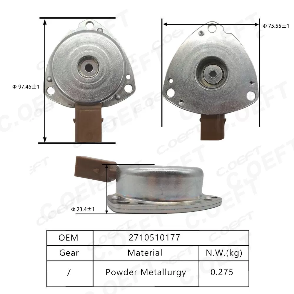 New Automatic Camshaft Cylinder Head Magnet 2710510177 for Mercedes-Benz W203 C230 2003-2005