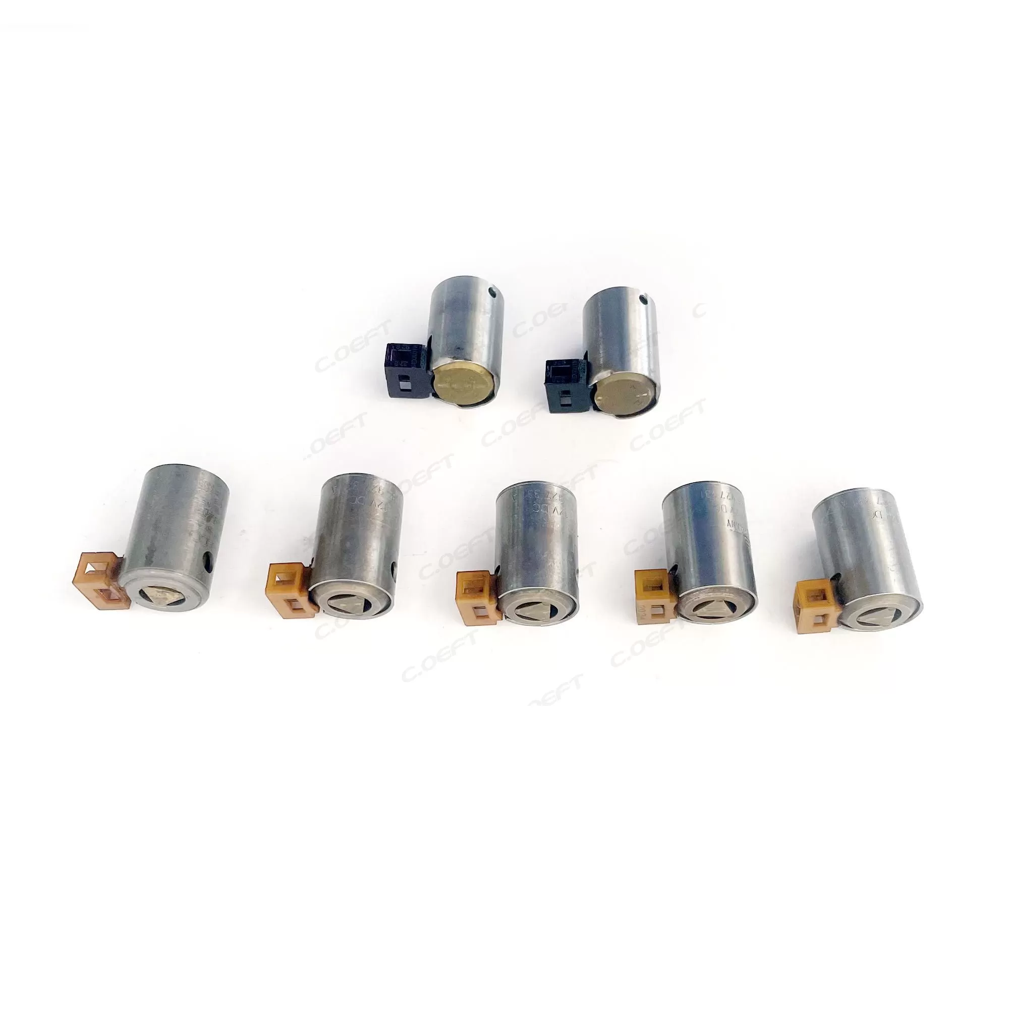 High Quality Refabricated Transmission Solenoid Valve 152-0442 & 095927331 7PCS/Set for Volkswagen Audi Gear Boxes