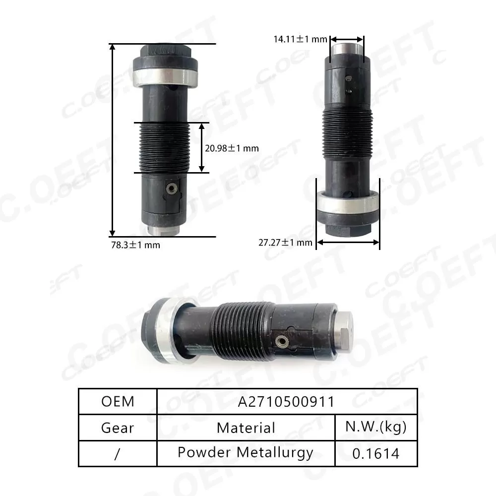 For Mercedes-Benz 271 Auto Parts Timing Chain Tensioner A2710500911 New Accessory Kit