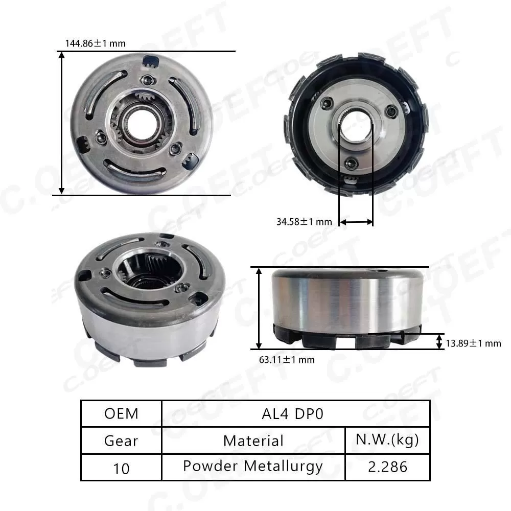 High Quality Transmission Gear Selector Switch AL4 DP0 252927 for Peugeot Citroen Renault