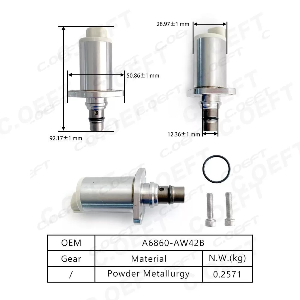 For Nissan Metering Unit Control Valve A6860-AW42B Engine Parts