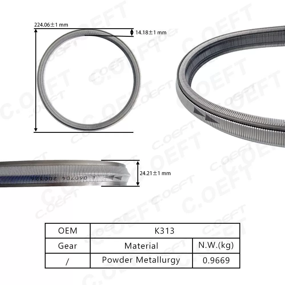 Wholesale Remanufactured Factory Timing Chain Kit & Accessories K313 Steel Belt Transmission for Toyota