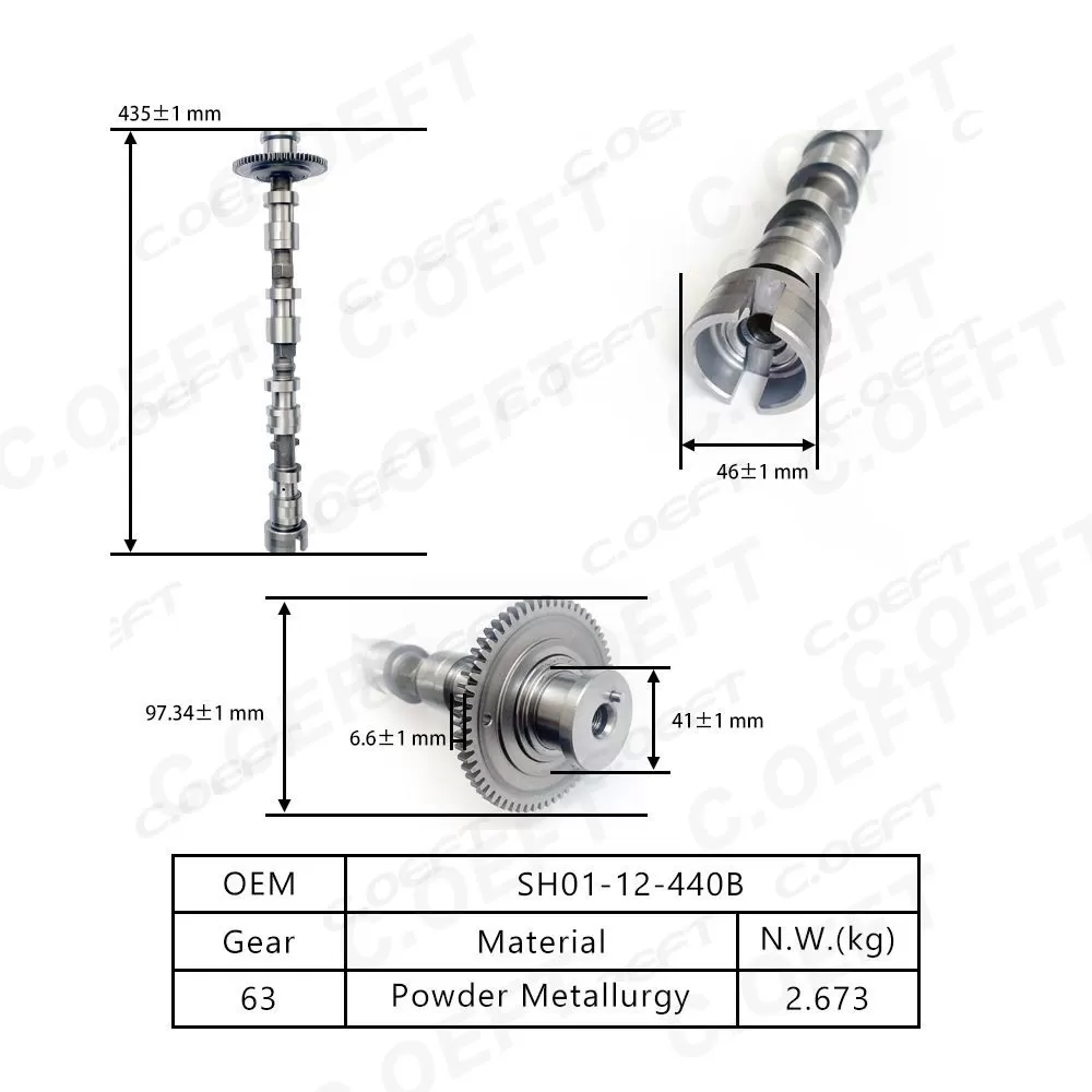 New Factory Wholesale SH01-12-440B Camshaft Timing Chain Kit & Accessories for Mazda