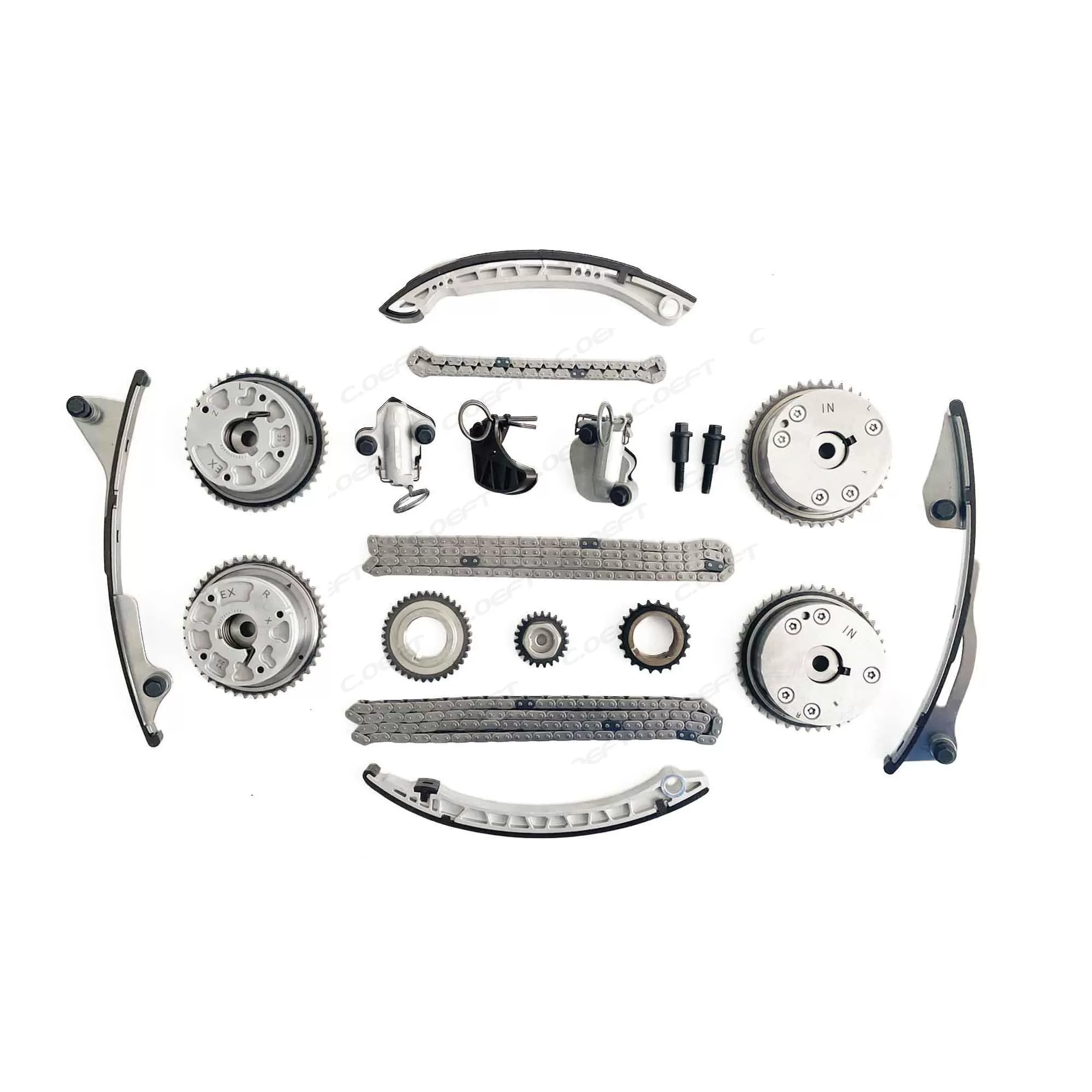 For Cadillac 3.0L Timing Chain Kit 12684806 12684805 12690959 12690958 18PCS/SET