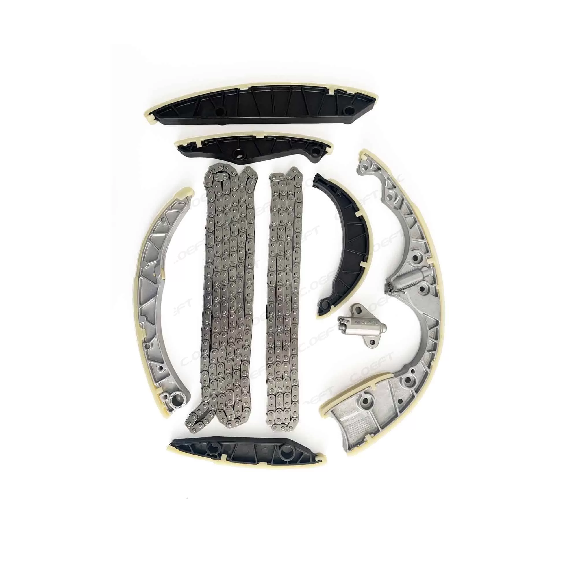 Wholesale New Factory Timing Chain Kit ASBG-BSJ.CNRB-9 9PCS/SET for Porsche Cayenne & Audi A4-A8 Timing Chain Accessories