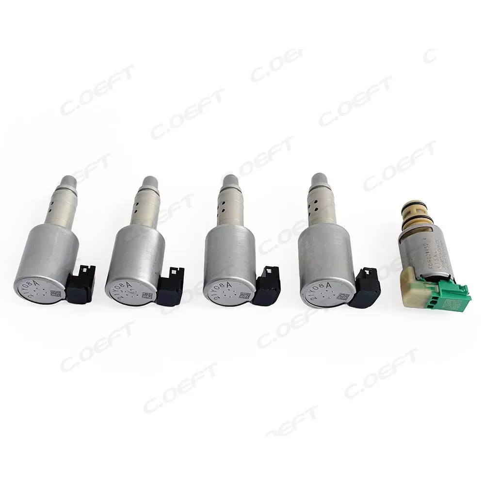 Refabricated Auto Parts Transmission Solenoid Set 5PCS/SET QR018CHA for Chery 018