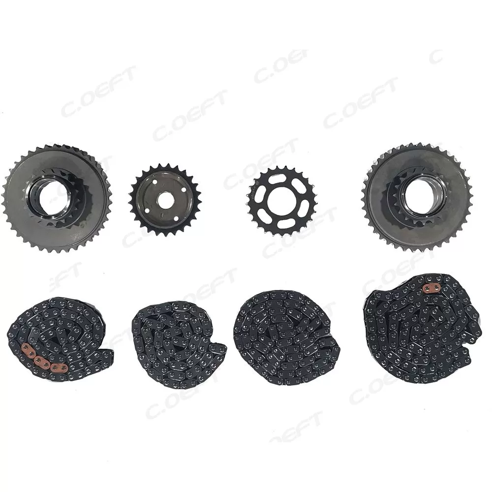 New Factory Wholesale Timing Chain Kit Tensioner Timing Repair Kit ASBG-DZ-C6.2.4-15 For Audi C6 2.4L