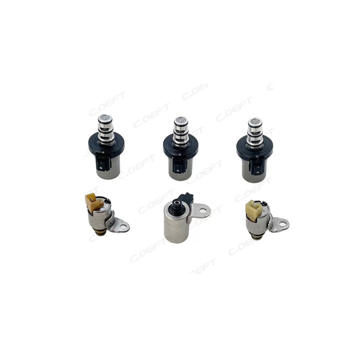 Refabricated Auto Parts Transmission Solenoid Set 4F27E 6PCS/SET for Mazda