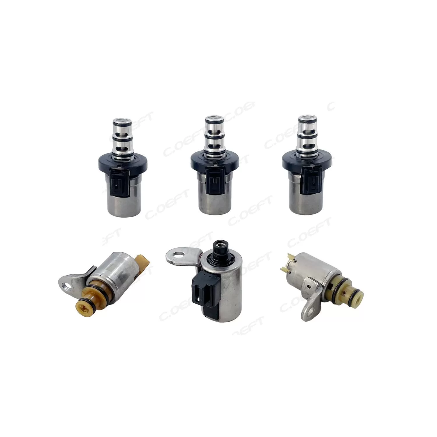 Refabricated Auto Parts Transmission Solenoid Set 4F27E 6PCS/SET for Mazda