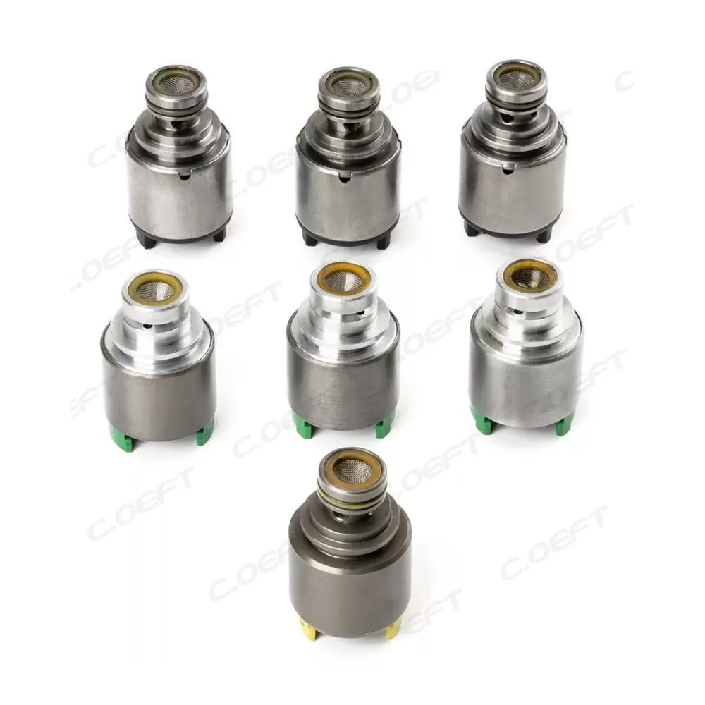Refabricated Factory Wholesale Auto Parts Transmission Solenoid Set 5HP19 7PCS/SET for Volkswagen Audi