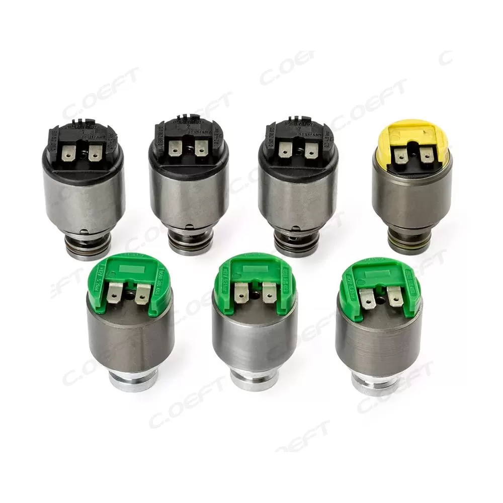 Refabricated Factory Wholesale Auto Parts Transmission Solenoid Set 5HP19 7PCS/SET for Volkswagen Audi