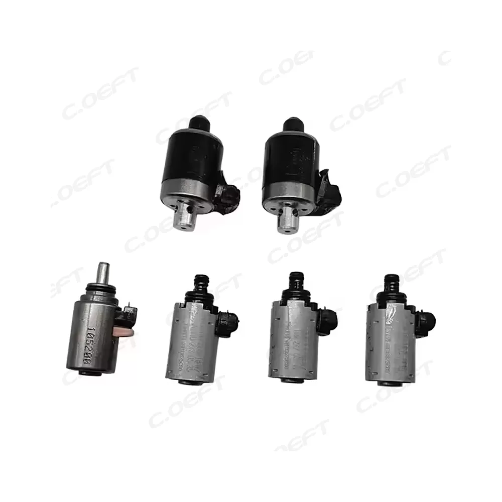 Remanufactured Auto Parts Transmission Solenoid Set 722.6(A2032700089, A2402700289, A1402770435) 6PCS/SET for Mercedes Benz