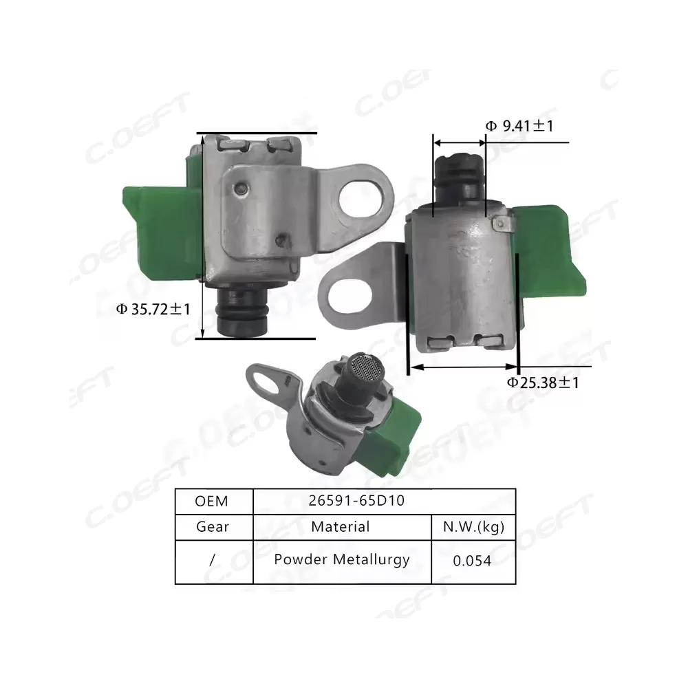 Remanufactured Aftermarket Transmission Gearbox Parts Automatic Transmission Solenoid Transmission Parts 26591-65D10 for Suzuki