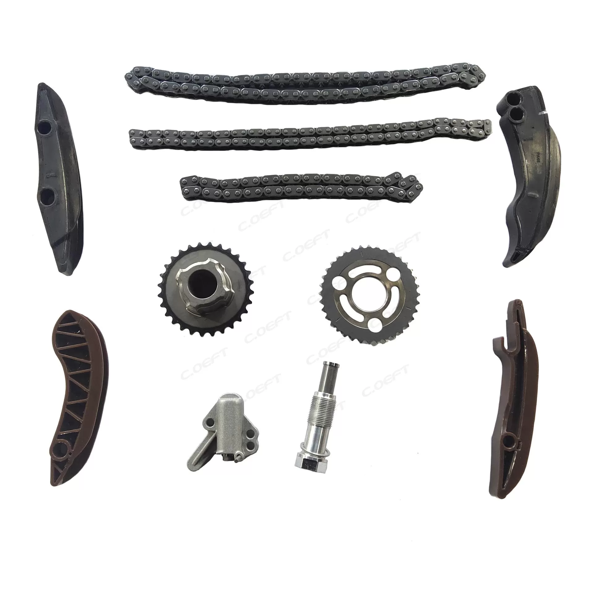 Timing chain kit, tensioner, timing repair kit for BMW N57 - ASBG-BM.N57-11