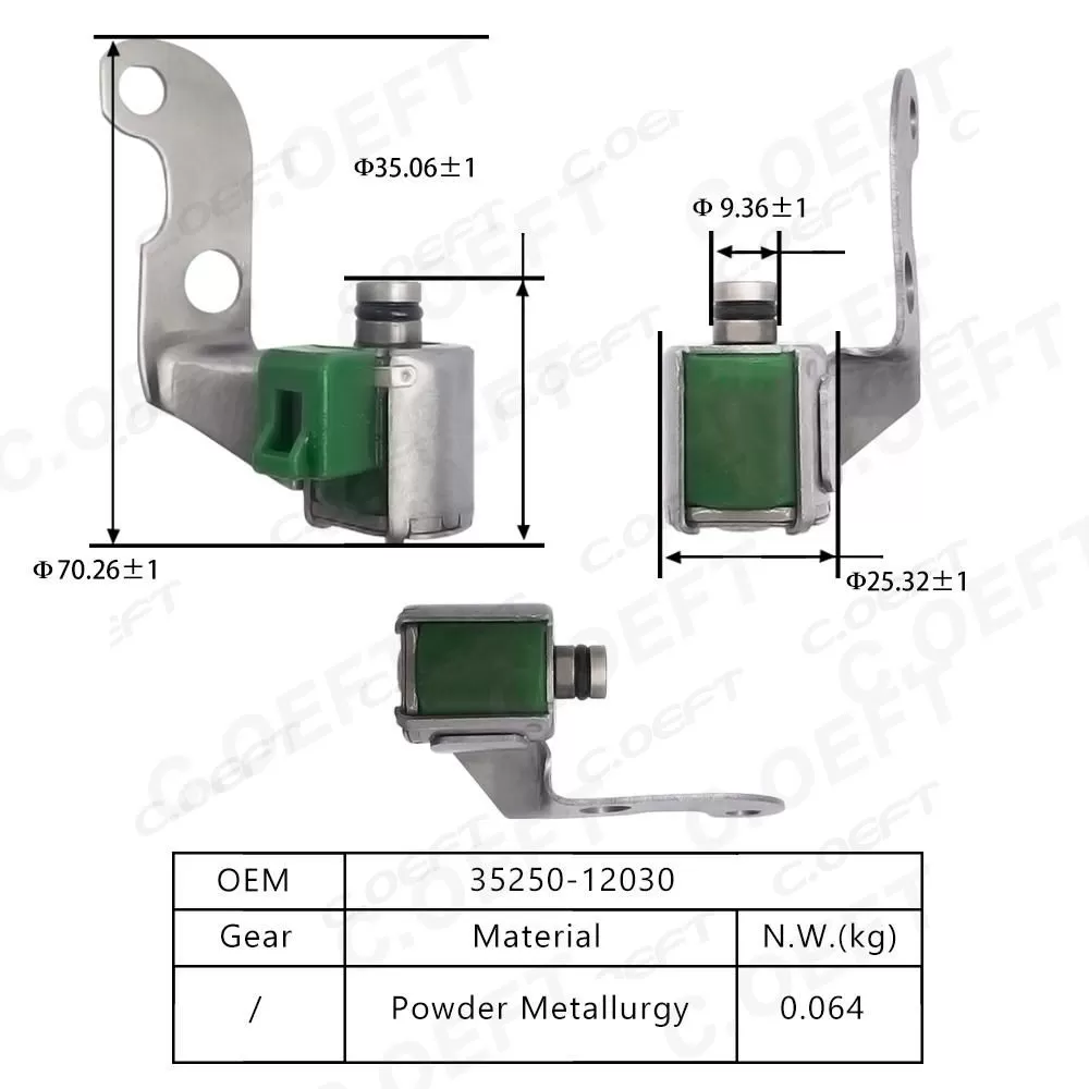 Refabricated Factory Wholesale Transmission Valve 35250-12030 for Toyota