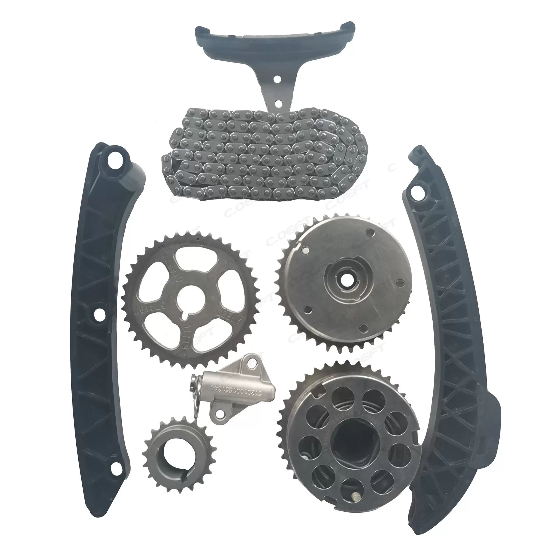 New Factory Wholesale Timing Chain Kit Tensioner Timing Repair Kit ASBG-JL.4G13T-7 For Geely New King Kong