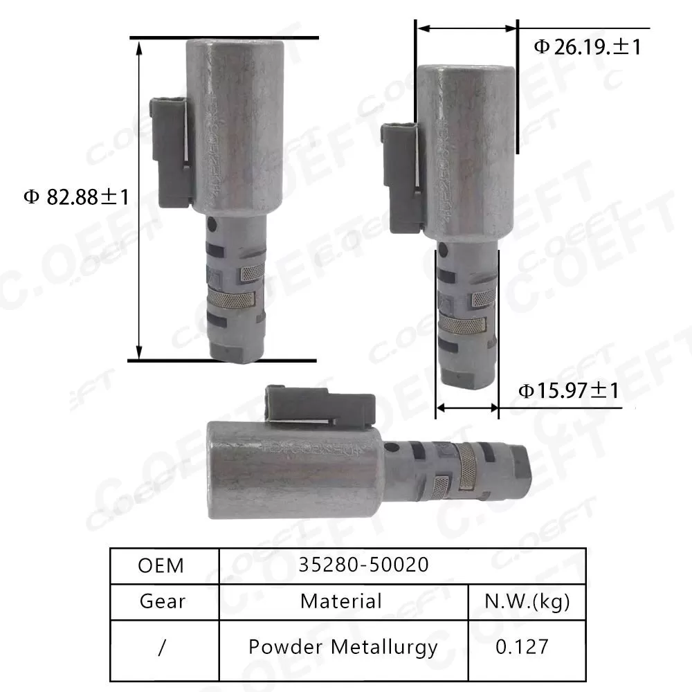 Refabrication High Quality Transmission Shift Solenoid Transmission Parts 35280-30050 for Toyota Lexus
