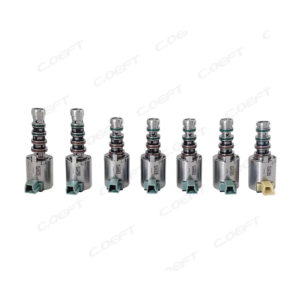 Refabricated Factory Wholesale Solenoid Valve Transmission Solenoid Set 6DCT630 7PCS/SET for Jianghuai M4 M5