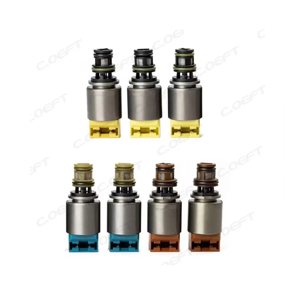 Remanufactured Auto Parts Transmission Solenoid Set Gearbox Valve Kit 6HP21 7PCS/SET for BMW