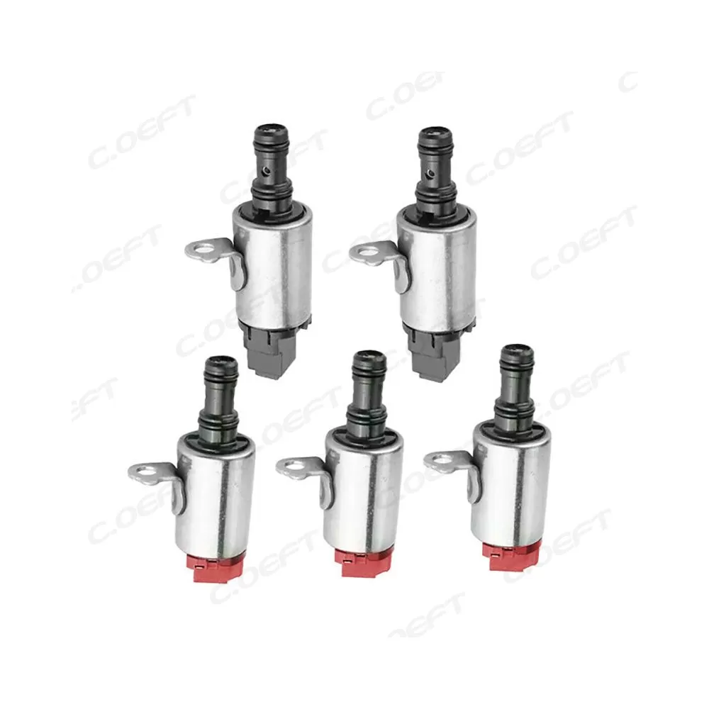 Refabricated Automatic Solenoid Valve Genuine Solenoid Assy Gearbox Valve Kit 28400-PRP-004 28500-PRP-004 5PCS/SET for Honda