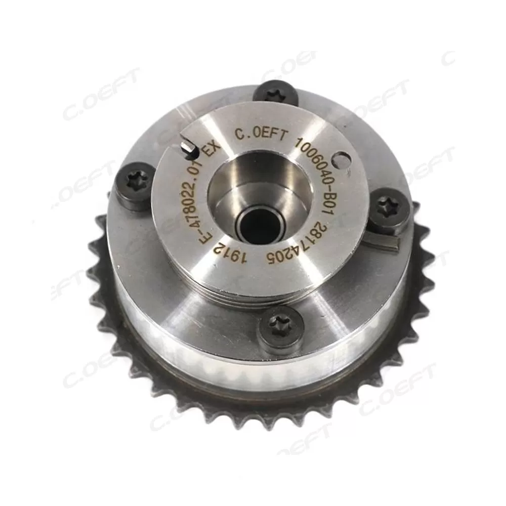 New Auto Parts Camshaft Dephaser Pulley Camshaft Position Actuator 1006040-B01 for ChangAn Eado