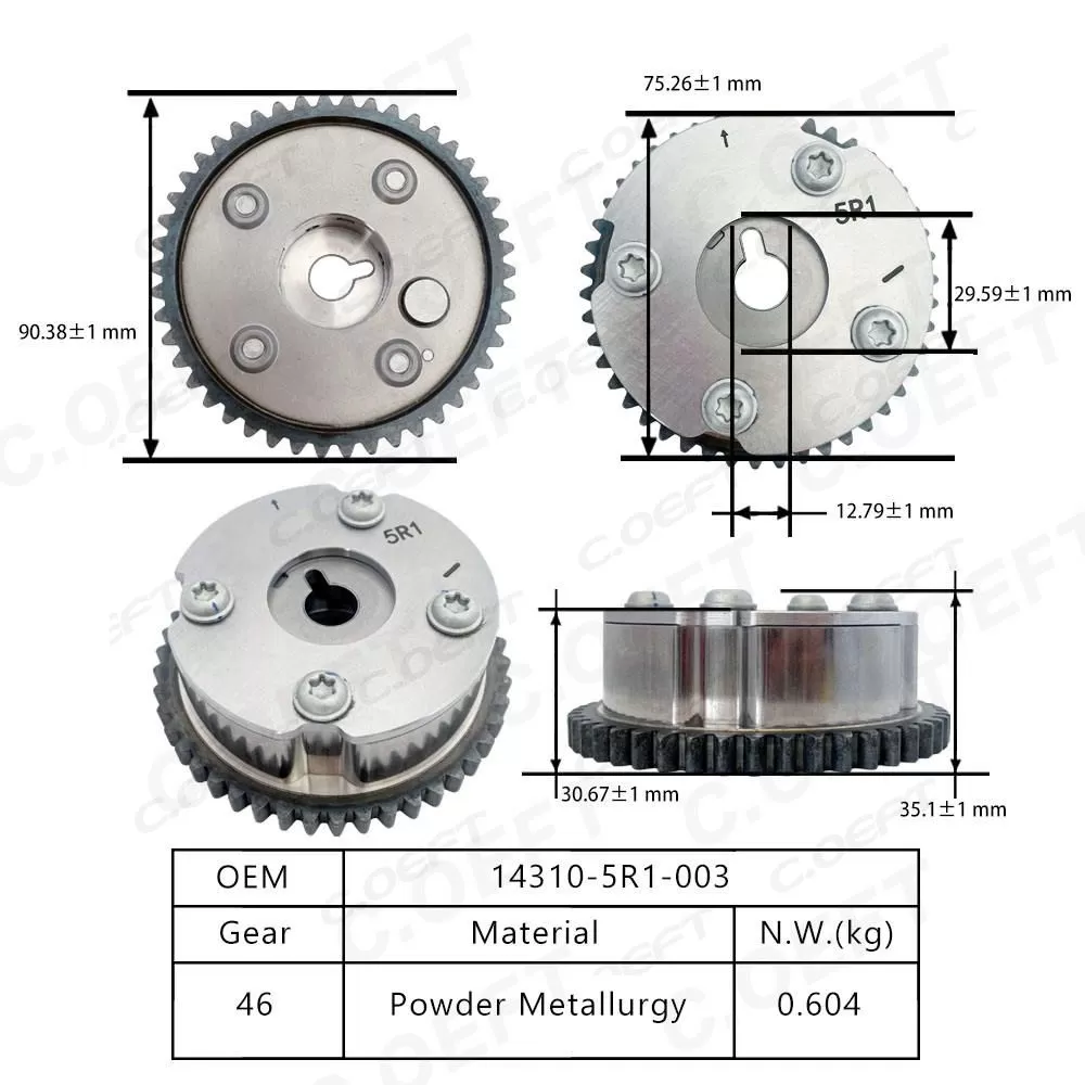 For Honda L15B 1.5 VVT Timing Gear 14310-5R1-003