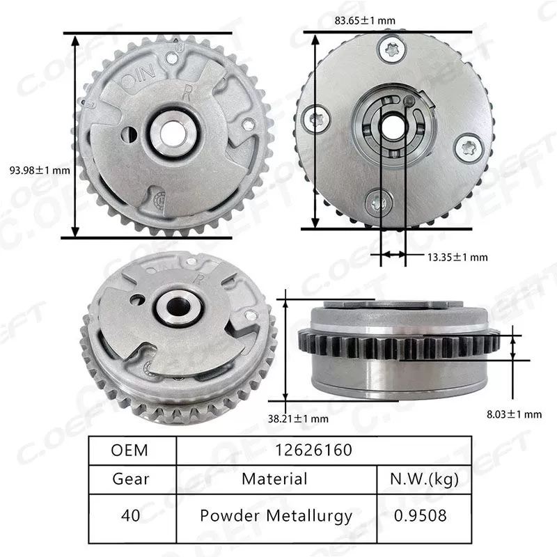 For Buick 3.0 Camshaft Adjustment Unit 12626160 12684830 12665855 12672483