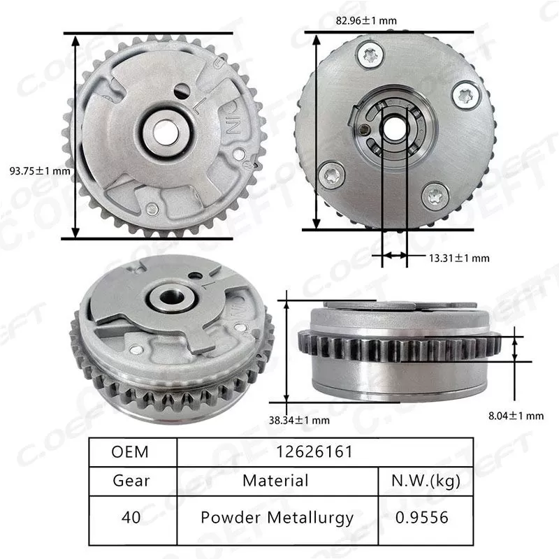 For Cadillac LNF LP1 LF1 LLT LY7 LH2 LTG 2.0 2.8 3.0 3.6  VVT Timing Gear  12626161 12672484 12665856
