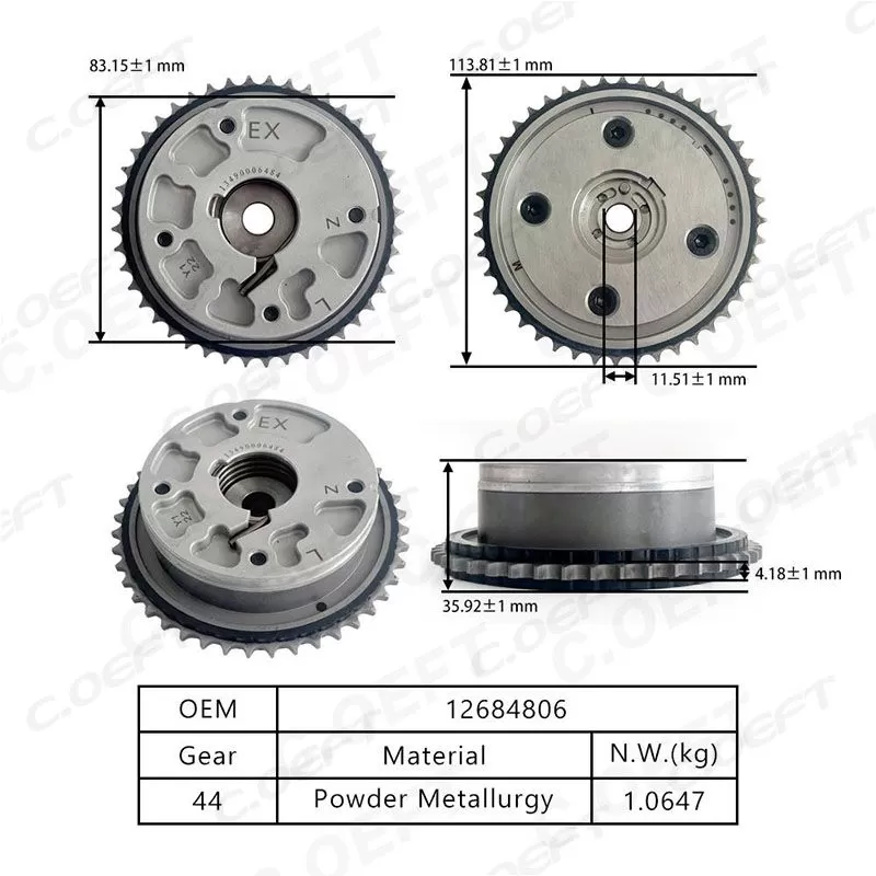 For Cadillac 3.0 VVT Timing Gear (exhaust) 12684806