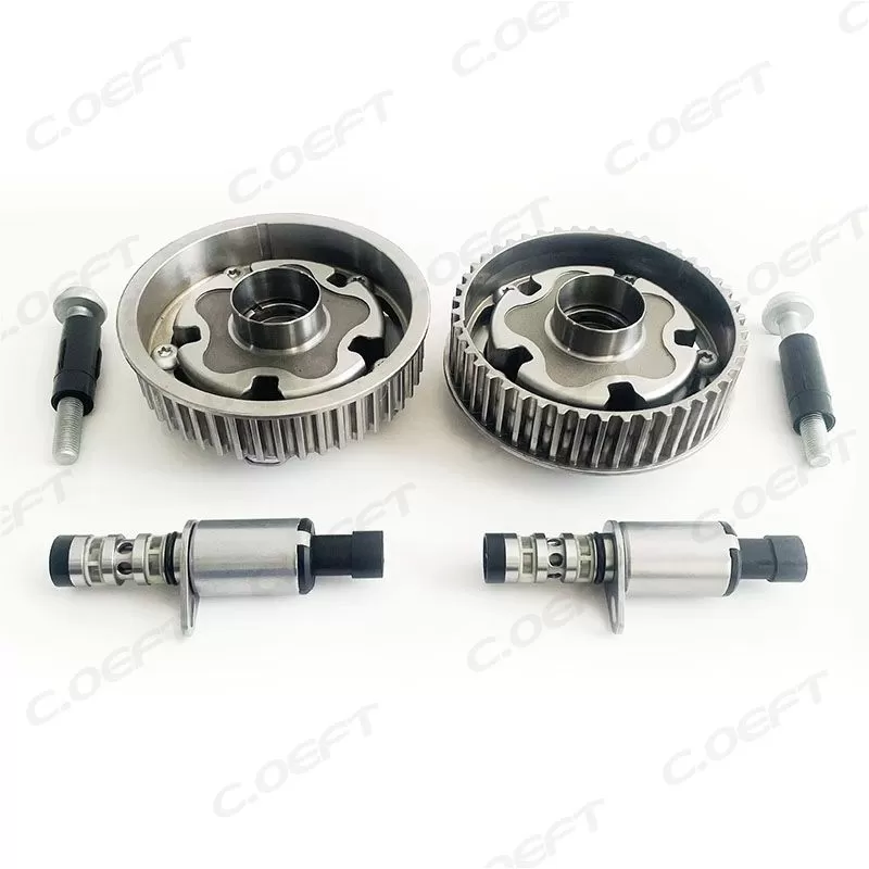New Auto Parts VVT Timing Gear Solenoid Valve 4PCS/SET 55567048 55568386 55567050*2 for Cruze Chevrolet