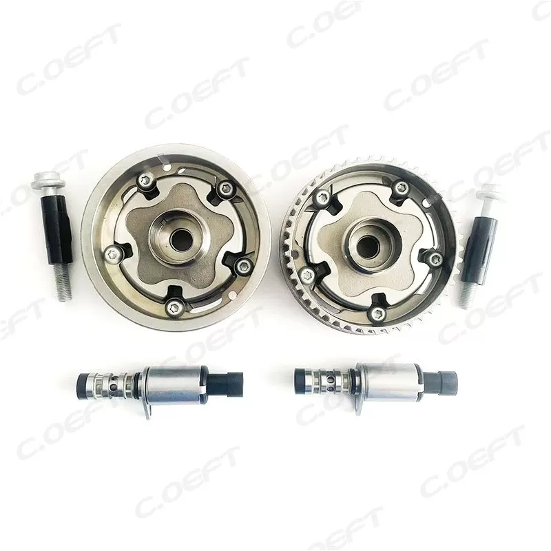 New Auto Parts VVT Timing Gear Solenoid Valve 4PCS/SET 55567048 55568386 55567050*2 for Cruze Chevrolet