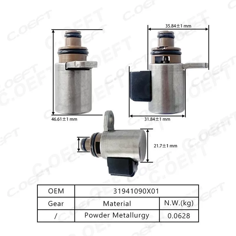 Rebuild Auto Parts Automatic Transmission Solenoid 31941090X01 for Nissan