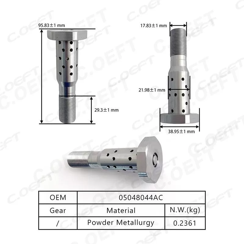 For Chrysler Engine New Auto Parts Oil Control Valve with Center Screw 05048044AC 5048044AC