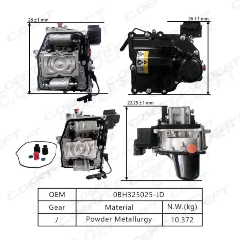 Refabricated High Quality Transmission Mechatronic Assembly 0BH325025-JD for Volkswagen DQ500 0BH