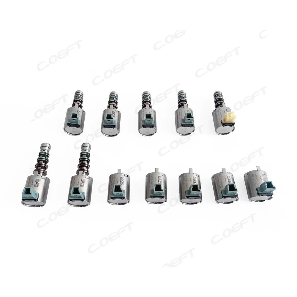 For Jianghuai Refine M4/M5 Auto Parts Transmission Solenoid Valve Set 12PCS/SET 6DCT630