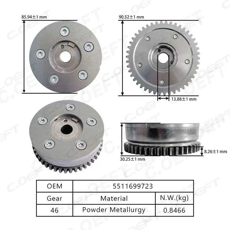 New Auto Parts VVT Timing Gear (Intake) 5511699723 for Lynk & Co.
